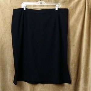 Women's skirt by George Woman, size 22W, black